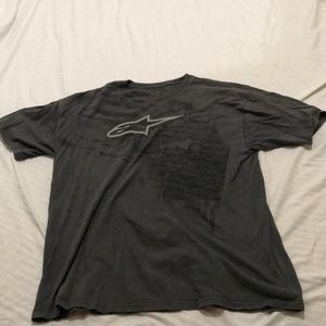 Alpine Stars gray XL t-shirt